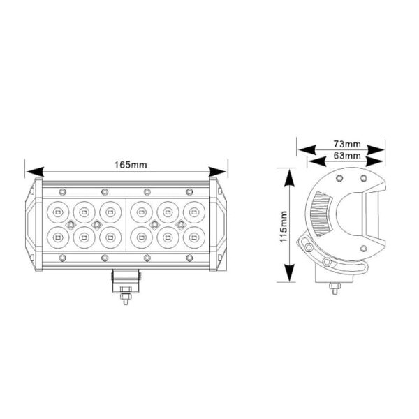 faros led para tractor 2