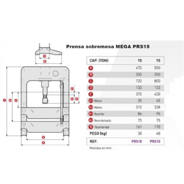 prensa mega de 15 toneladas 1